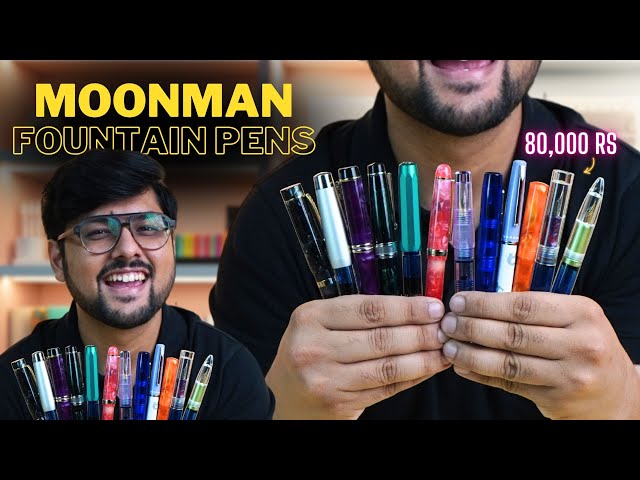 All Moonman / Majohn Fountain Pens Reviewed| Student Yard