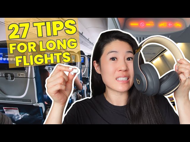 TRAVEL SURVIVAL GUIDE: 27 tips for surviving a long flight in economy
