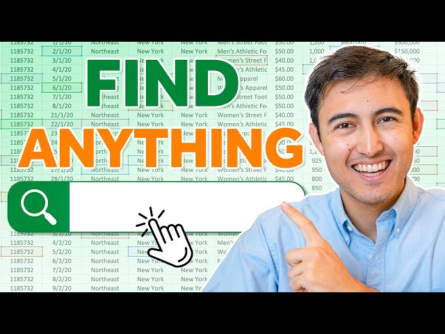 Make a Search Bar in Excel to Find Anything!