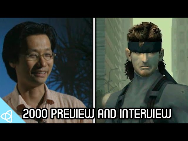 2000 - Metal Gear Solid 2 Preview and Interview with Hideo Kojima