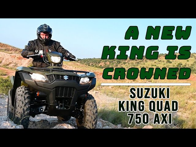 Suzuki's evergreen do-it-all King Quad ready to reconquer South Africa.