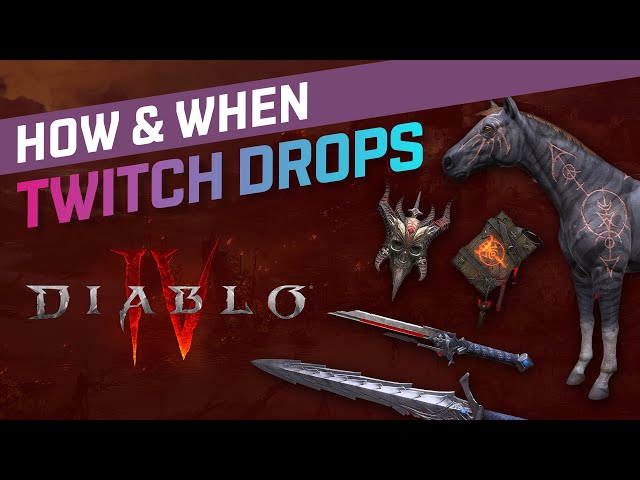 Diablo IV Twitch Drops, Skins, and Mount!