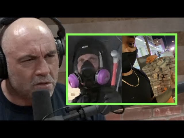 Joe Rogan on Agent Provocateurs During George Floyd Protests, Mysterious Pallets of Bricks