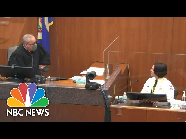 'Do Not Argue With The Court': Chauvin Trial Judge Warns Witness In Tense Exchange | NBC News NOW