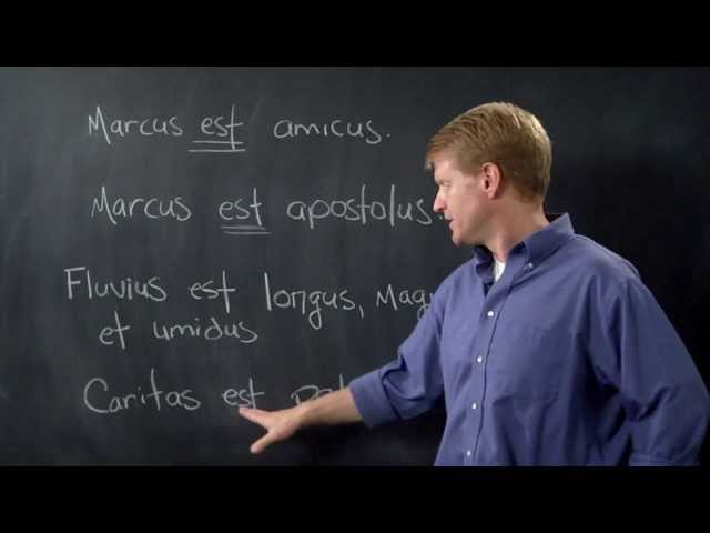 Visual Latin | Sample Lesson 2B | Being Verbs Basics - Predicate Nominatives and Adjectives