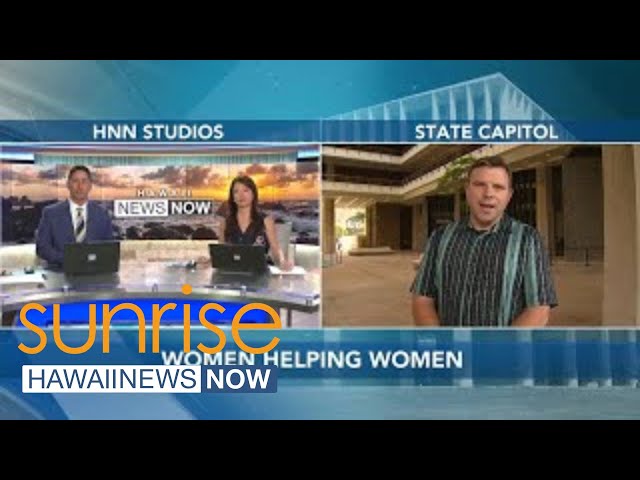 Hawaii’s women legislators come together to support victims of domestic violence, families in nee...