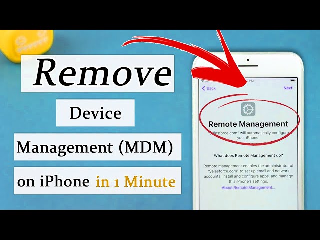 How To Remove MDM From iPhone