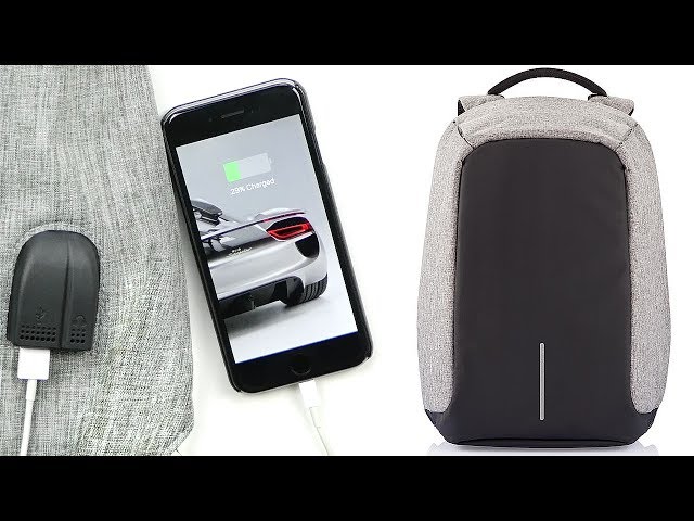 Anti-Theft Backpack w/ Headphone & USB Ports