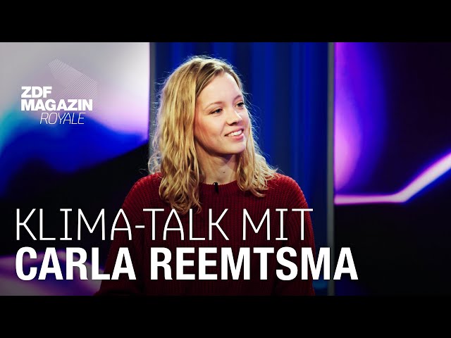 “Nichts an Corona war gut fürs Klima!”  - Carla Reemtsma im Talk | ZDF Magazin Royale