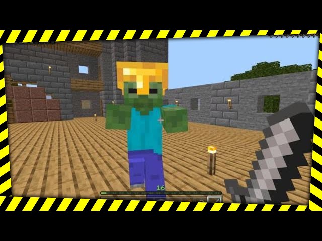 Minecraft Survival Castle EP2 - The Dangers of Building a Castle in Survival Mode