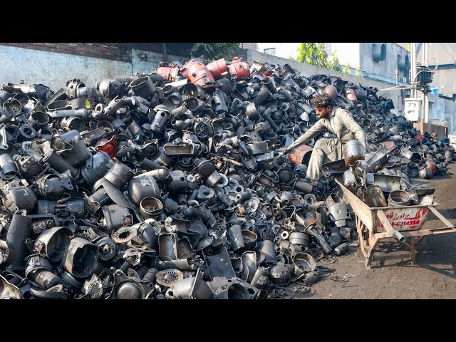 Most Incredible Metal Recycling Process | Steel Bar Manufacturing Process