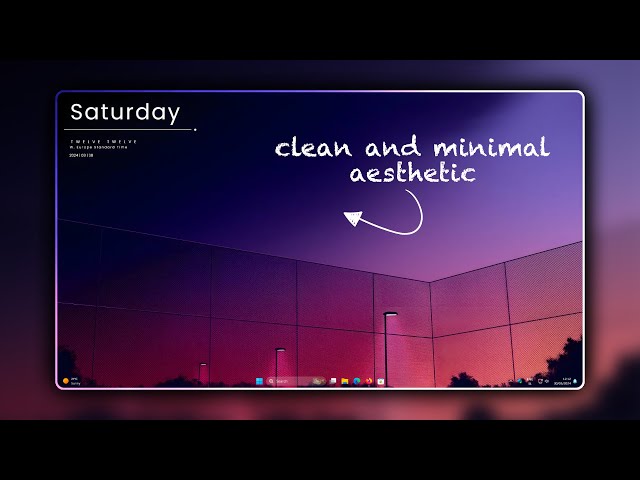 Tips for Clean and Minimal Desktop