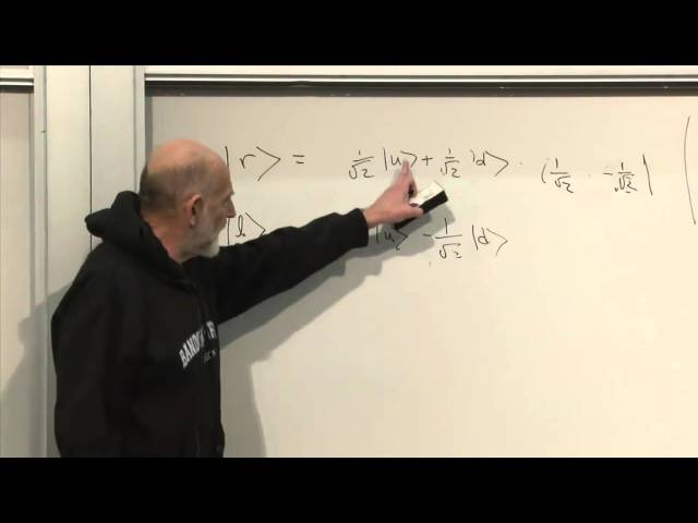 Lecture 2 | The Theoretical Minimum