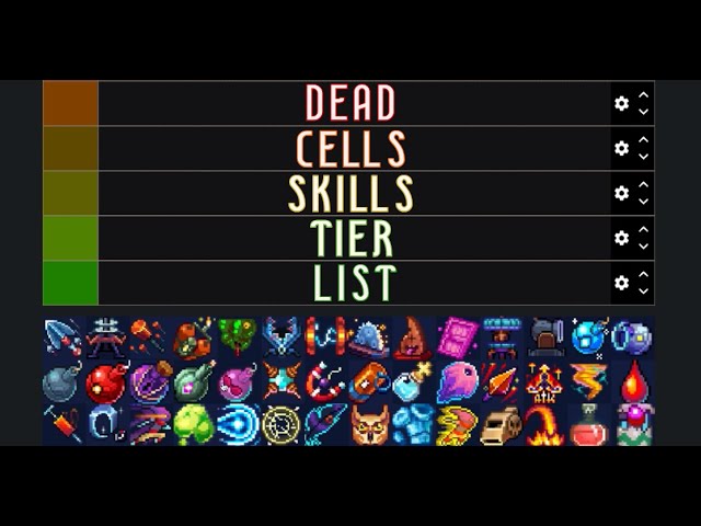 Dead Cells SKILLS Tier List | Traps, Grenades, and Emergency Doors! (Evaluation & Discussion)