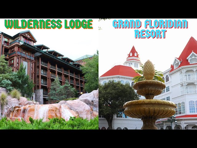 Disney's Grand Floridian Resort and Wilderness Lodge at Walt Disney World + Monorail Ride