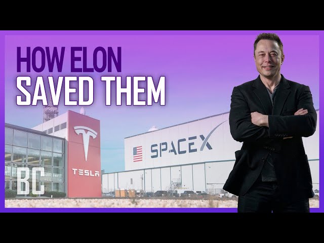 How Elon Saved SpaceX & Tesla ... At The Same Time