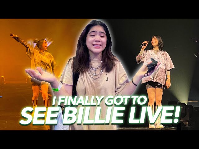 the day i saw billie eilish for the first time | Niana Guerrero