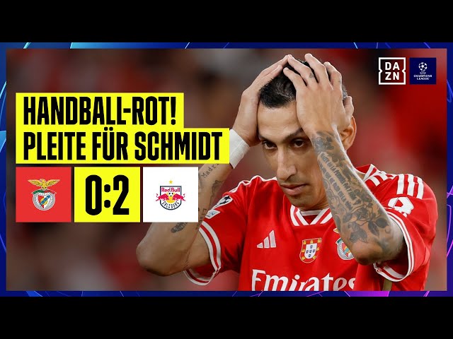 Silva spielt Handball! RB schockt Schmidt: Benfica - Salzburg 0:2 | UEFA Champions League | DAZN