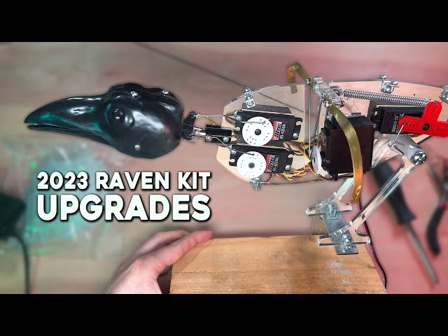 2023 Animatronic Raven Kit Changes and Upgrades