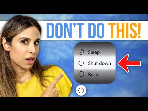 Do NOT Shut Down Your Computer! (here's why)