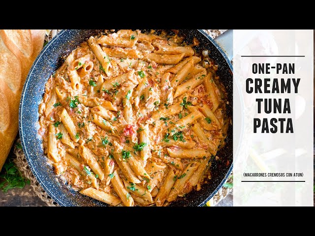 One-Pan CREAMY Tuna Pasta | Crazy Delicious & Done in 30 Minutes