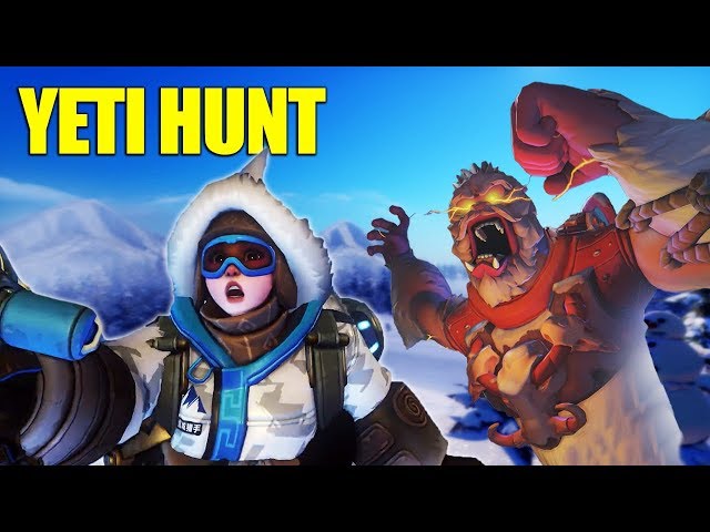 Trapping The Yeti! NEW Overwatch Game Mode!