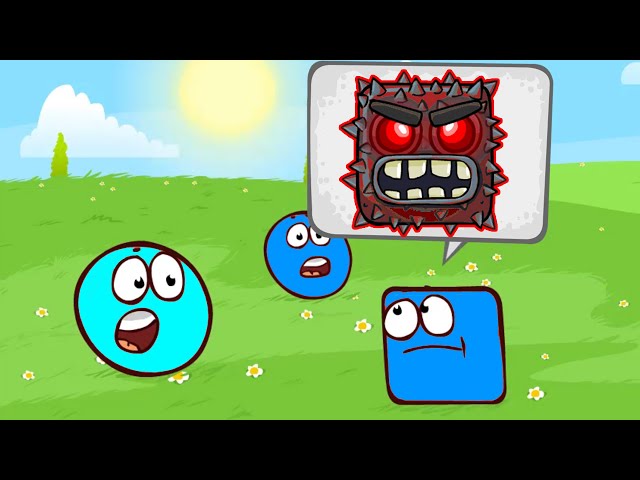 Blue Ball Red Ball 4 vs Angry Boss