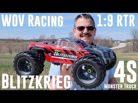 WOV Racing - Blitzkrieg 4X4 Monster Truck - 1:9