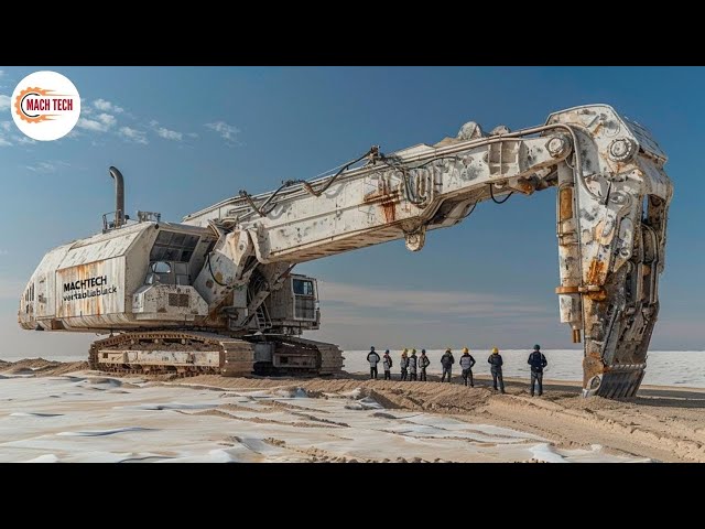 200 Mighty Machines in Action Witnessing the Power of Heavy Machinery