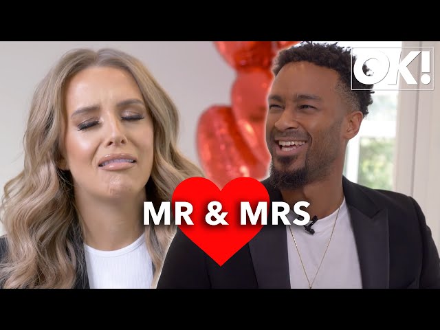 Love Island's Faye and Teddy's hilarious Mr and Mrs with OK!
