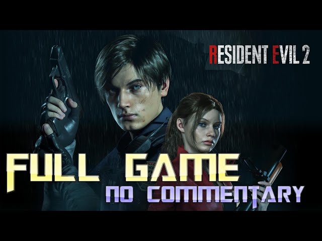 Resident Evil 2 Remake FIRST PERSON Leon Campaign | Full Game Walkthrough | No Commentary