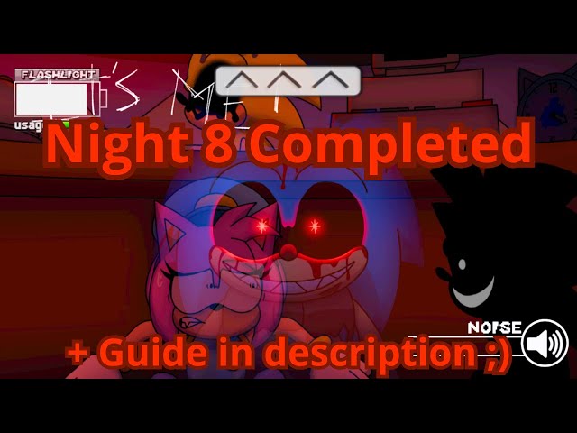 Night 8 Completed | Five Nights at Sonic's 2 Reopened (CHECK DESCRIPTION FOR GUIDE)