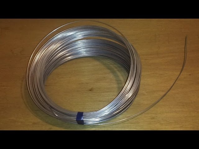 How to straighten 16 gauge wire to make control rods for RC airplanes