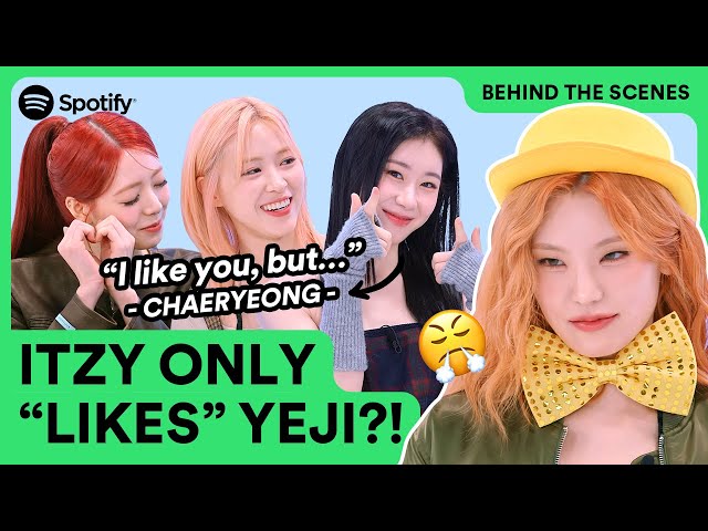 ITZY’s YEJI begs for love(???)ㅣBehind the Scenes