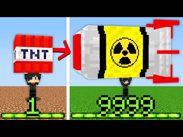 Minecraft, But Your XP = Your Bomb...