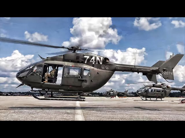 UH-72 Lakota Helicopters • U.S. Pilots 1st Solo Flights