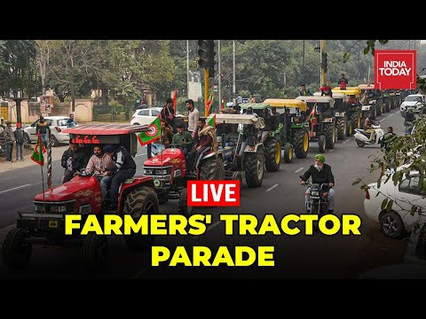 Farmers' Republic Day Tractor Rally Live News |Farmers' Tractor Parade| Farmers Protest| India Today