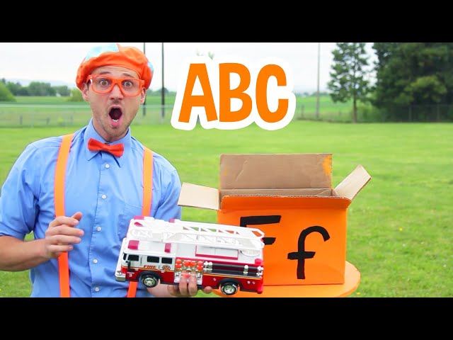 Blippi Learns The Alphabet | Learning ABC's | Blippi Learning Videos | Educational Kids Videos