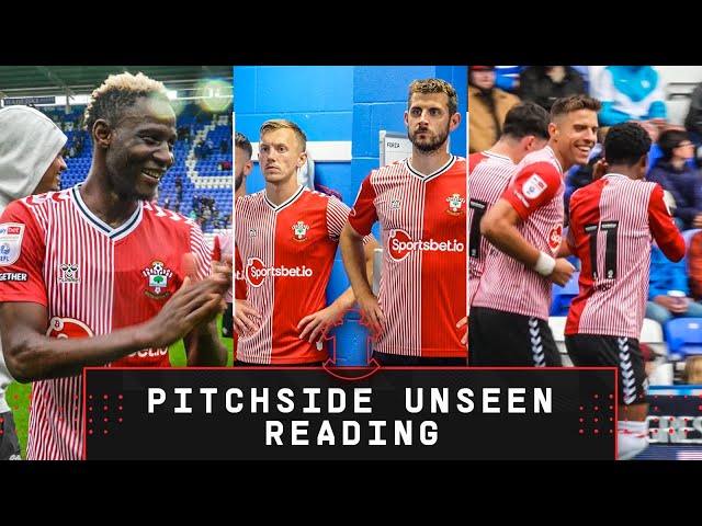 PITCHSIDE UNSEEN: Reading 2-4 Southampton | Six-goal thriller 🙌
