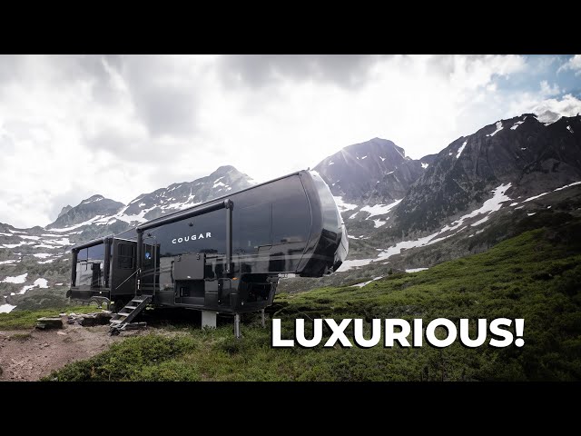 SUPER Sleek Inside AND Out! 2024 Cougar Midnight Edition 316RLS | RV Review