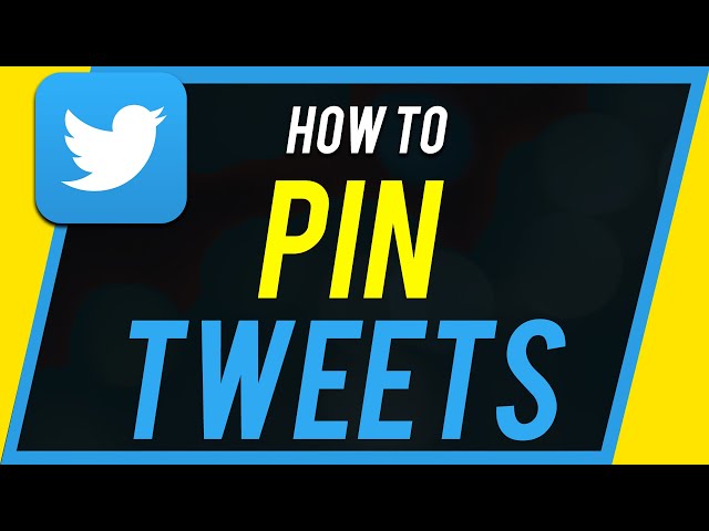 How to Pin a Tweet on Twitter