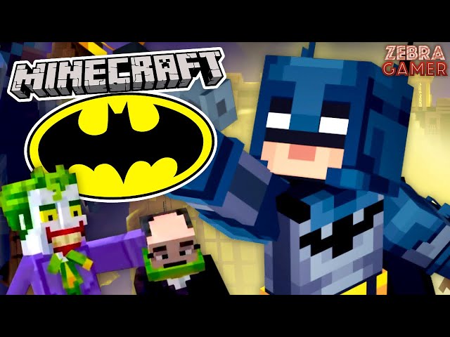 Minecraft Batman DLC!! - Zebra's Minecraft Fun