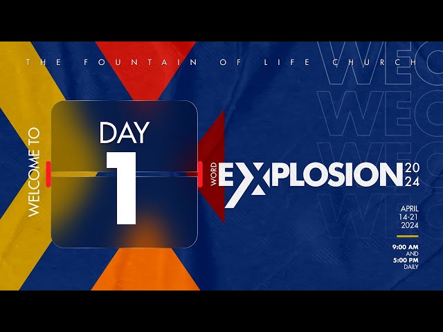 Fountain TV: Word Explosion Conference 2024 | Day 1 | Morning Session (Full Service)