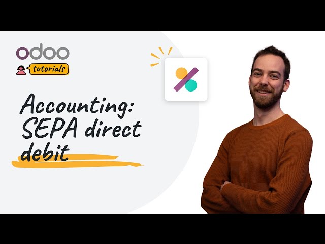 SEPA direct debit | Odoo Accounting