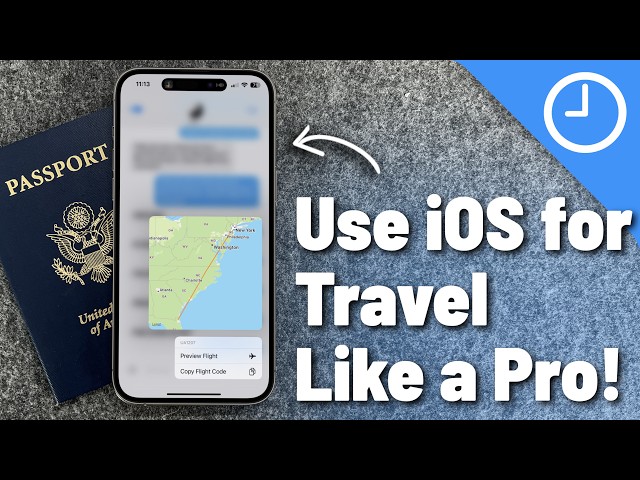 Get the MOST out of your iPhone | 25 iOS tips for Travel!