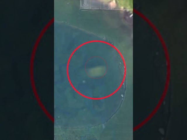 This Satellite Made A Chilling Discovery After Finding This On An Abandoned Island #shorts