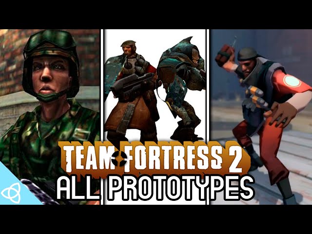 Team Fortress 2 - All Prototypes [Brotherhood of Arms, Invasion and Beta]