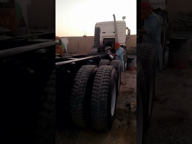 MAN Truck Chassis Panting