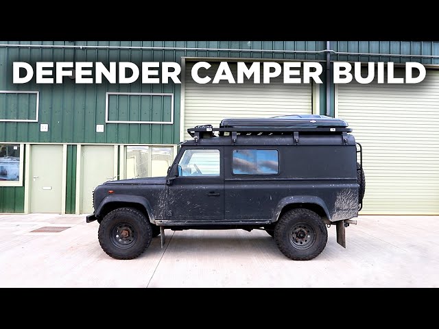 Starting the Defender 110 camper build!