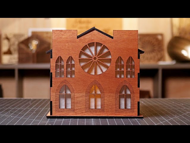How to make a Church Inspired Candle Box
